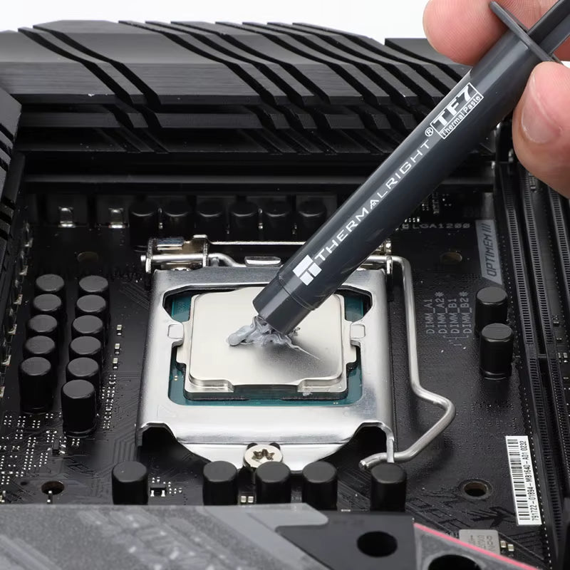 TF7 Thermal Paste 12.8W/M.K for Computer Notebook CPU Heat Dissipation 2G Non-Conductive Cooling Silicone Grease